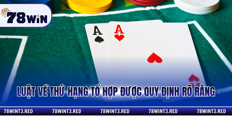 Luật về thứ hạng tổ hợp được quy định rõ ràng