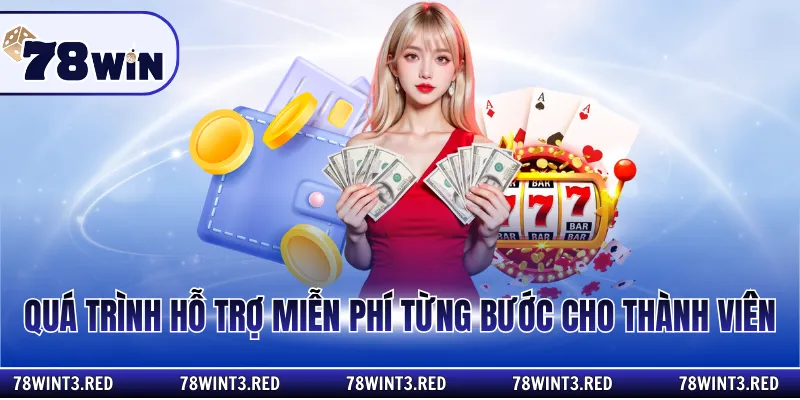 Quá trình hỗ trợ miễn phí từng bước cho thành viên